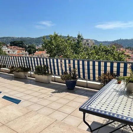Apartment Toit Terrasse Proche Plages Croisette Et Palais Des Festivals *